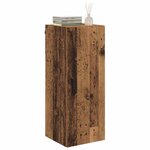 vidaXL Meuble mural Bois Ancien 34 5 x 34 x 90 cm Bois d'ingénierie