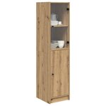 vidaXL Haut Armoire Chêne artisanal 35 x 37 x 142 cm Bois d'ingénierie