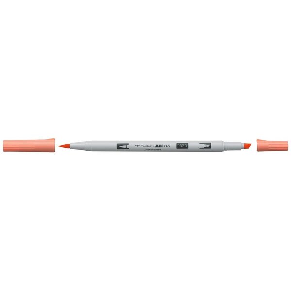 Marqueur Base Alcool Double Pointe ABT PRO 873 corail TOMBOW