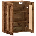 vidaXL Armoire murale vieux bois 69 5x34x90 cm bois d'ingénierie