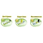 Surligneur effaçable FriXion light 3 8 mm Jaune PILOT