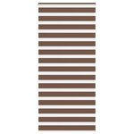 vidaXL Store zèbre marron 105x230cm largeur du tissu 100 9cm polyester