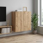 vidaXL Armoire Murale 59 x 31 x 60 cm Bois d'ingénierie