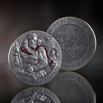 Monnaie HARALD HARDRADA Way to Valhalla 2 Oz Argent 2000 Francs Cameroon 2026 (PRÉCOMMANDE)