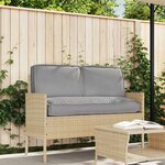 vidaXL Set de coussins de palette 3 Pièces Gris 120 x 50 x 12 cm