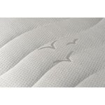 Ensemble relaxation matelas + sommiers électriques cerisier 2 x 70 x 190 - Mousse - 14 cm