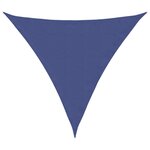 vidaXL Voile de parasol tissu oxford triangulaire 6x6x6 m bleu
