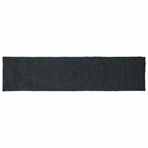 vidaXL Tapis de surface Rectangulaire Gris foncé 60 x 300 cm Jute