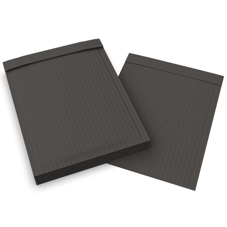 Lot de 20 enveloppes en papier ondulé noir 340x240 mm