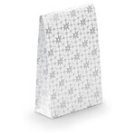 Pochette cadeau papier couché mat noir à fermeture adhésive 14 x 23 x 5 5 cm (lot de 40)