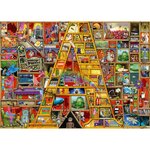 Ravensburger 12000333 - Puzzle Awsome Alphabet 1000 pièces
