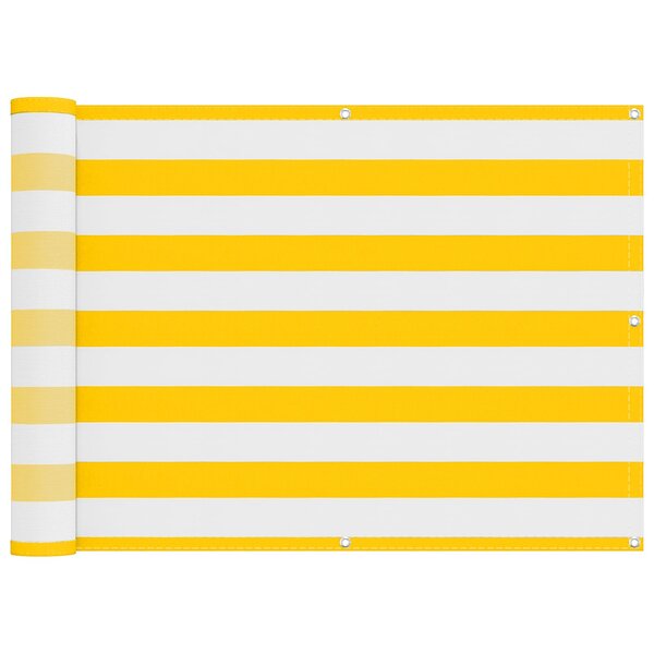 vidaXL Écran de balcon 75 x 200 cm Tissu Oxford Rectangulaire