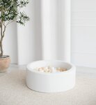 Piscine à balles ronde 90 x 30 cm avec 250 balles  Blanc
