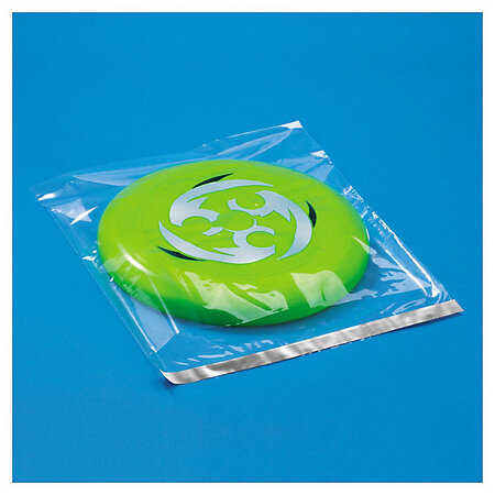 Sachet plastique transparent à cordelettes 30x45 cm