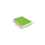 Paquet De 10 Chemises À Soufflet Dos Toilé Rock''s 320g/m2 - 24x32cm - Vert - X 10 - Exacompta