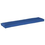 vidaXL Coussin de palette Bleu royal 180 x 40 x 8 cm Tissu Oxford