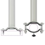 vidaXL Auvent latéral rétractable de patio 80x300 cm Gris