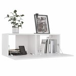 vidaXL Ensemble de meubles TV 7 Pièces Blanc Bois d'ingénierie