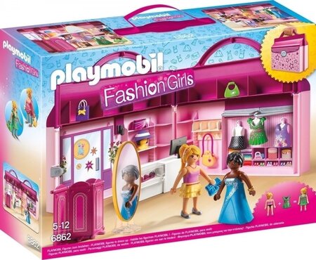 PLAYMOBIL Fashion girls - Magasin Transportable La Poste