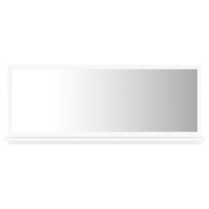 Miroir de salle de bain 90 x 10 5 x 37 cm aggloméré blanc 02_0006910