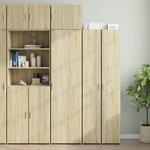 vidaXL Armoire murale chêne sonoma 50x42 5x40 cm bois d'ingénierie