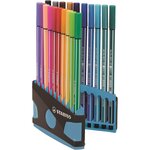 Colorparade de 20 stylos-feutres de dessin point 88 pointe fine 1mm en 20 couleurs assorties STABILO