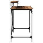 vidaXL Bureau Bois Ancien 100 x 50 x 90 cm Bois d'ingénierie