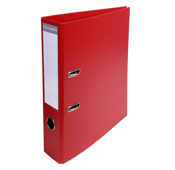 Classeur à levier EXP. PVC A4 D70 ROUGE A/PERFO x 50 EXACOMPTA