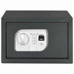 vidaXL Coffre-fort numérique Gris Foncé 20 x 31 x 20 cm Acier