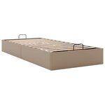 vidaXL Cadre de lit ottoman sans matelas cappuccino 100x200 cm