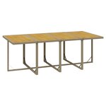 vidaXL Ensemble à dîner de jardin coussins 13 Pièces Résine tressée Beige