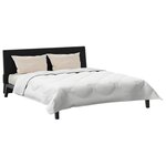 vidaXL Couette avec oreiller 3 Pièces Blanc Microfibre