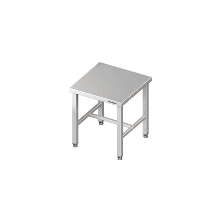 Support table inox - 400 x 400 à 600 x 600 mm - stalgast -  - acier inoxydable500 400x400x450mm