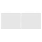 vidaXL Meubles TV 4 Pièces blanc 80x30x30 cm bois d'ingénierie