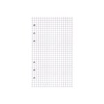 Recharge Organiseur BLOC-NOTES Timer 17 Blanc Quadrillé 10 x 17 cm QUOVADIS