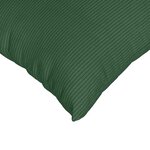 vidaXL Coussins de canapé 2 Pièces Vert foncé 50 x 30 cm