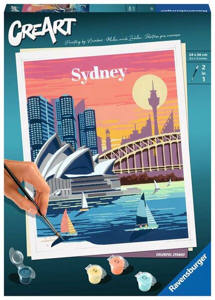 CreArt - 24x30 - Sydney coloree