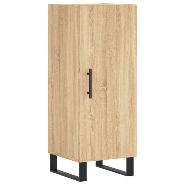 vidaXL Buffet Chêne sonoma 34 5x34x90 cm Bois d'ingénierie