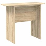 vidaXL Table console Chêne Sonoma 93 x 40 x 75 cm Bois d'ingénierie