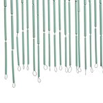 vidaXL Rideau de porte contre insectes Bambou 90 x 200 cm