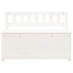 Banc banquette 110 x 41 x 76 5 cm bois de pin massif blanc 02_0010517
