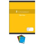 Cahier NF34 SEYES 96 pages 17 x 22 cm 60g Coloris aléatoires CONQUÉRANT