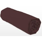 Drap-housse 140 x 190+35 cm - Marron