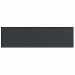vidaXL Table de Jardin Anthracite 350 x 100 x 74 cm polyrotin