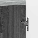 vidaXL Cabinet de chevet Sonoma gris 43 x 34 5 x 52 cm
