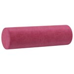 vidaXL Canapé 2 places avec oreillers bordeaux 140 cm velours