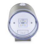 Smartwares lampe murale avec capteur pir argenté 5000.701