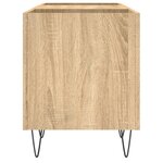 vidaXL Armoire à disques chêne sonoma 121x38x48 cm bois d'ingénierie