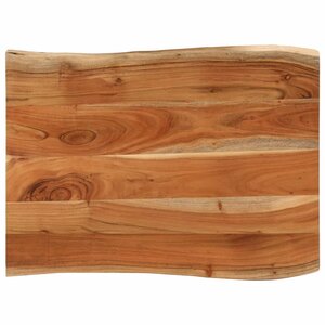 vidaXL Dessus de table 90x60x2 5 cm rectangulaire bois massif d'acacia