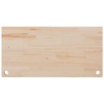 vidaXL Dessus de bureau 110x60x2 5 cm bois massif de pin